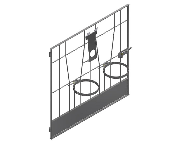 Calf-House gate width 1,2 m