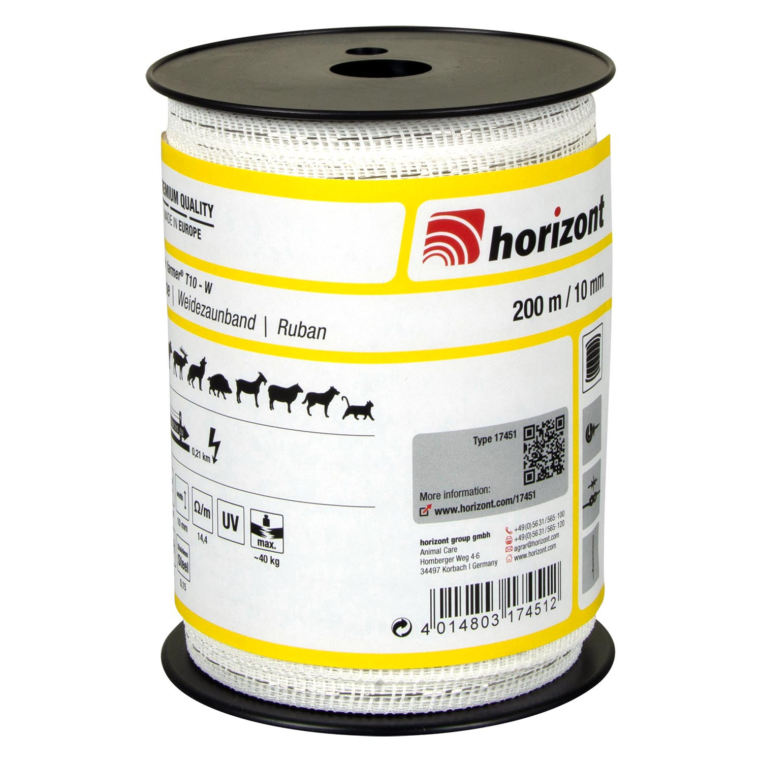 Polytape Farmer T10-W 10mm/200m