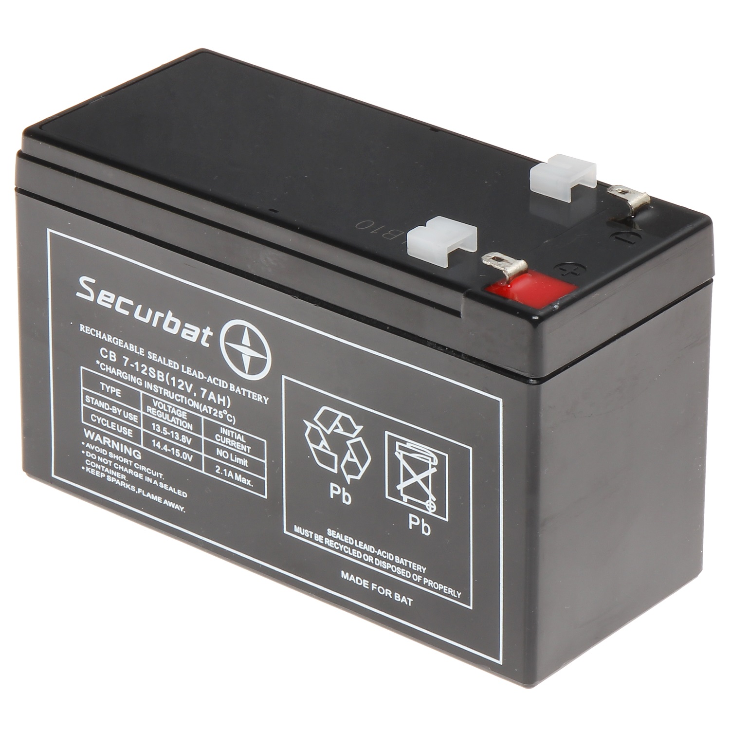 Rechargeable battery 12V/7Ah
