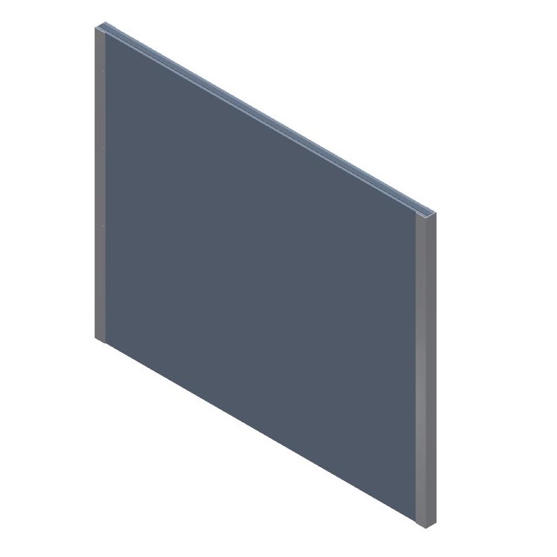 Plastic calf box back wall 1000 x 1200 mm