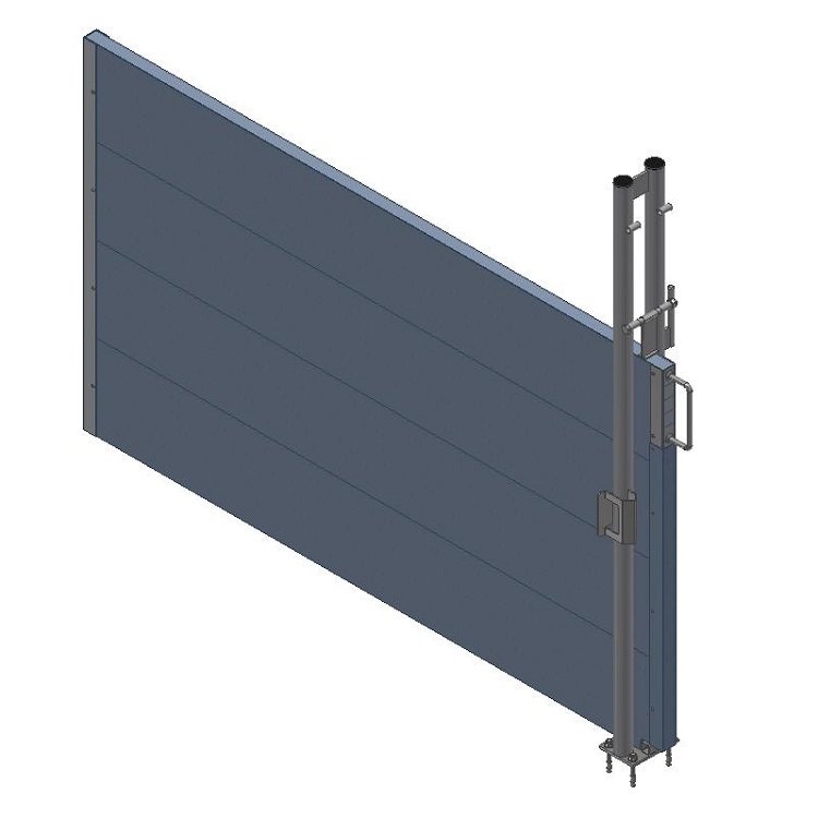 Plastic calf box partition (1000 x 1700 mm)