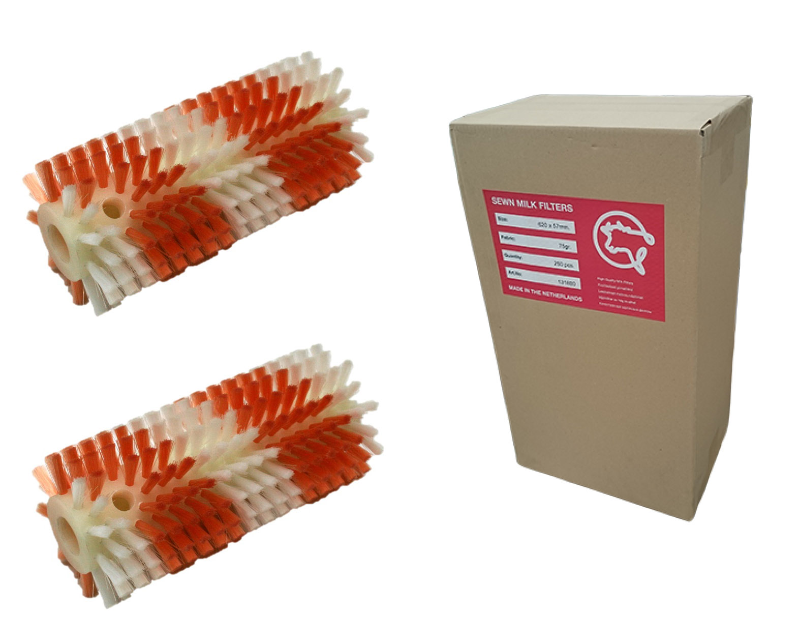 Set of spare parts for Lely (cleaning brushes and milk filters)