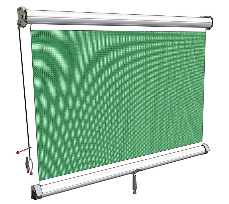 Rollerscreen M75 standard mesh