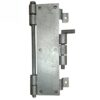Cow brush clamp with hinge for 140 mm post