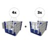 kurtsan-4x-3x-bundle Calf box 238 x 140 x 114 cm in a row