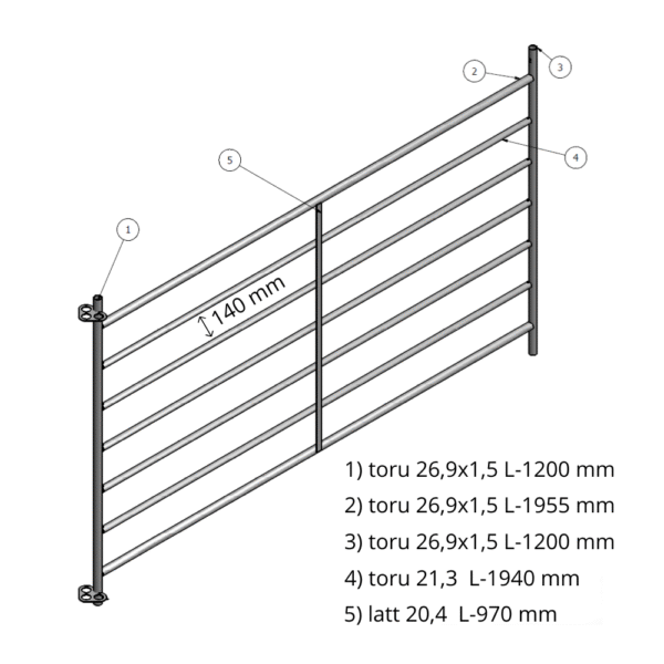 Lambaaed Sheep Gathering Pen 1.2 x 2 m