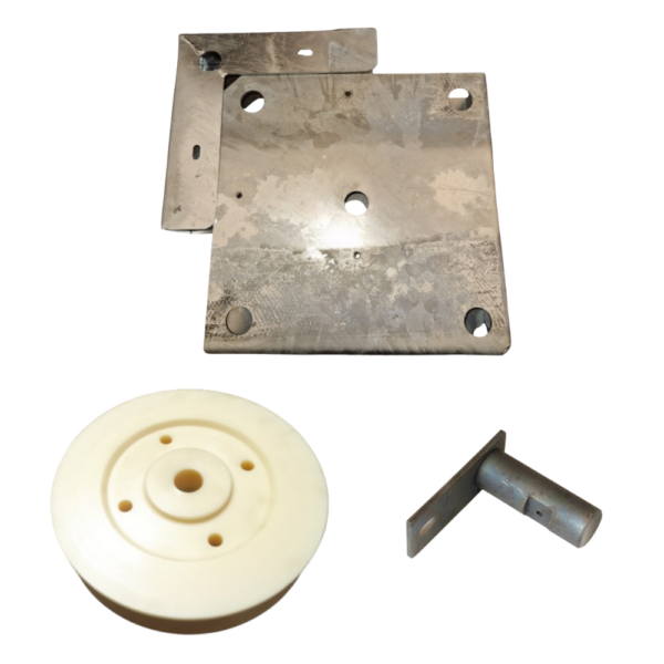 Nurgarulli komplekt plastik Chain Scraper cornerwheel 290 mm set (Plastic corner wheel)