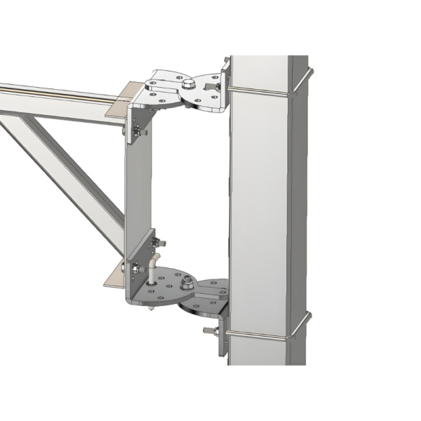 Sügamisharja klamber Rotary clamp for cowbrush