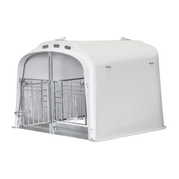 Vasikamaja piirdega 2 CalfOtel Dual with front fence